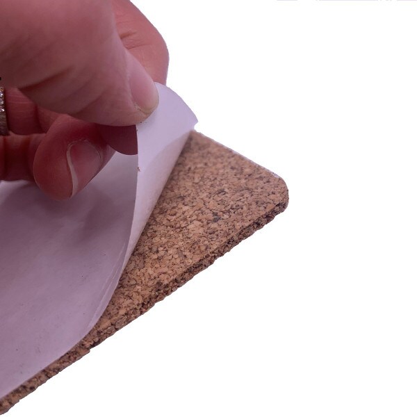 Cork squares with Self Stick Backing